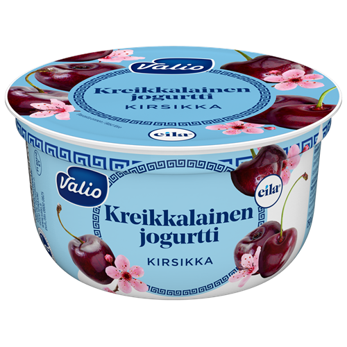 Valio kreikkalainen jogurtti kirsikka laktoositon 150 g