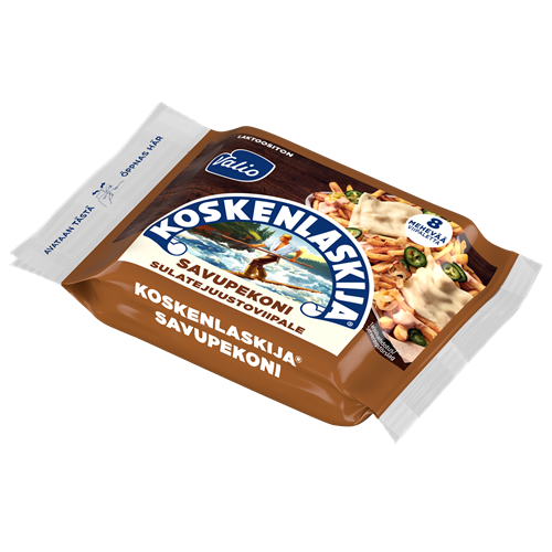 Valio Koskenlaskija® savupekoni sulatejuustoviipale laktoositon e200 g