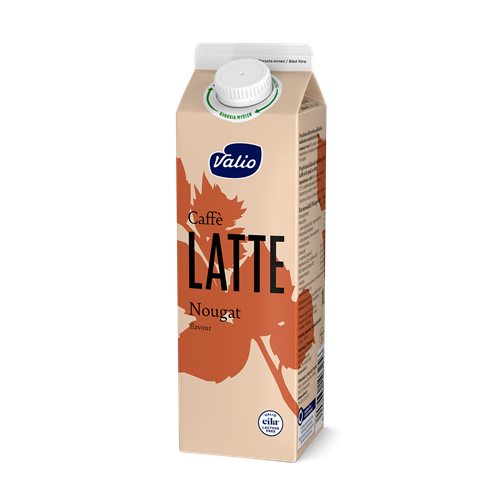 Valio Latte nougat maitokahvijuoma 1 l laktoositon