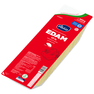 Valio Edam 17 % juustoviipale e800 g