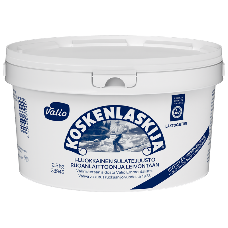 Valio Koskenlaskija® maustamaton sanko laktoositon e2,5 kg