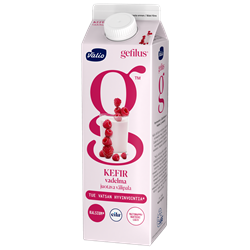 Valio Gefilus® Kefir juotava välipala vadelma laktoositon 1 kg