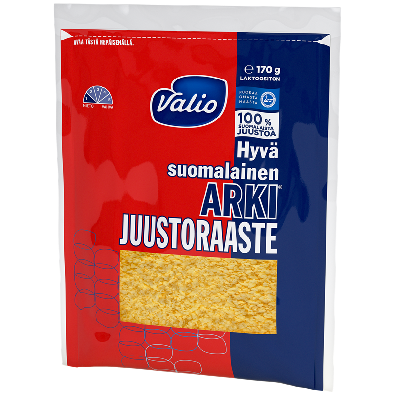 Valio Hyvä suomalainen Arki® juustoraaste e170 g