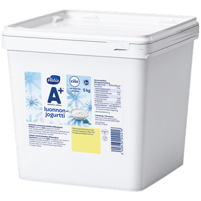 Valio A+™ luonnonjogurtti maustamaton laktoositon 5 kg