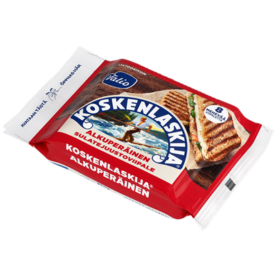 Valio Koskenlaskija® alkuperäinen sulatejuustoviipale laktoositon e200 g