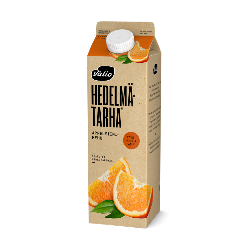 Valio Hedelmätarha® appelsiinimehu 1 l hedelmälihaa
