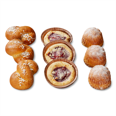 Valio gluteeniton kahvileipävalikoima 65-75 g x 30 / 2,05 kg