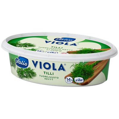 Valio Viola® tilli tuorejuusto laktoositon e200 g