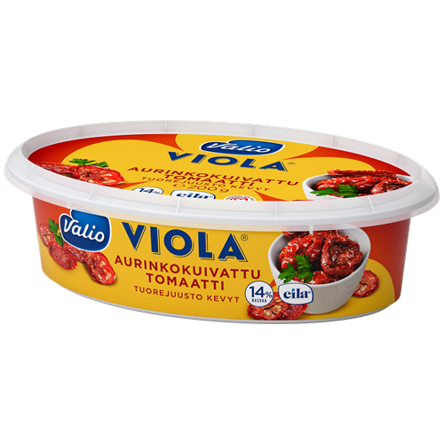 Valio Viola® aurinkokuivattu tomaatti tuorejuusto laktoositon e200 g