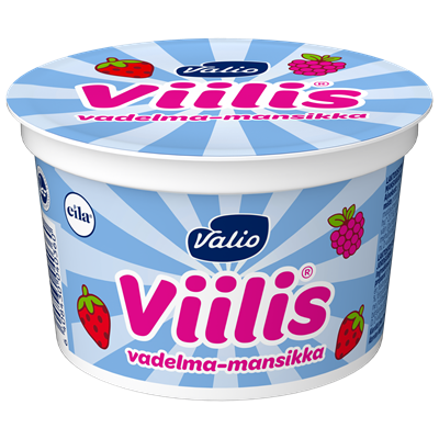 Valio Viilis® vadelma-mansikka laktoositon 200 g