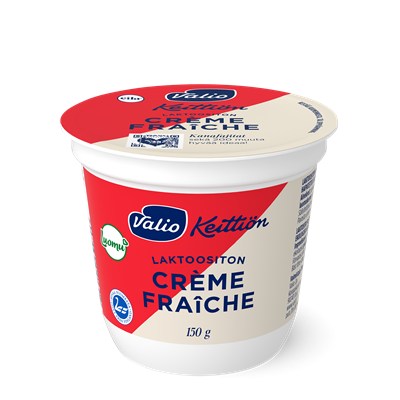 Valio Keittiön crème fraîche laktoositon, luomu 150 g
