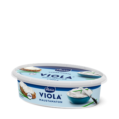 Valio Viola® maustamaton tuorejuusto laktoositon e200 g