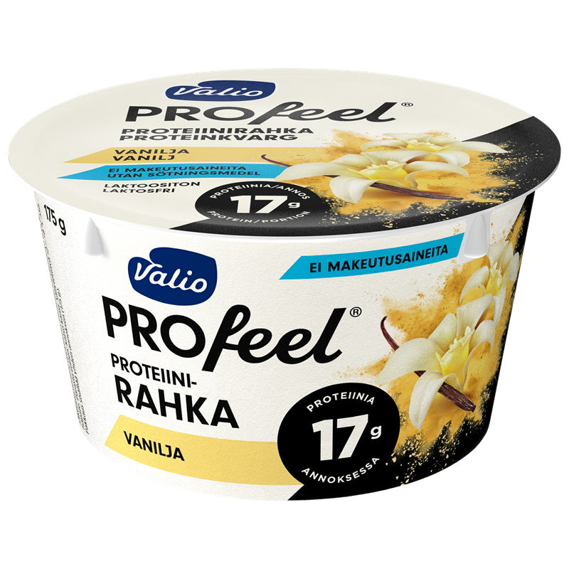 Valio PROfeel® proteiinirahka 175 g vanilja laktoositon