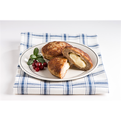 Valio Koskenlaskija® jauhelihapihvi 80 g x 70 / 5,6 kg laktoositon