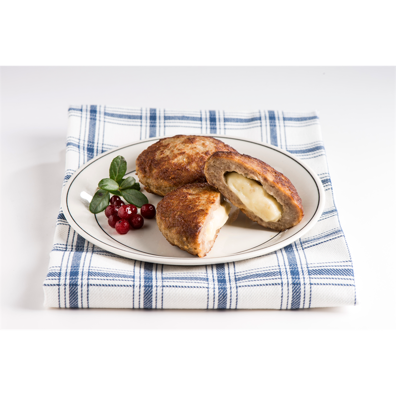 Valio Koskenlaskija® jauhelihapihvi 80 g x 70 / 5,6 kg laktoositon