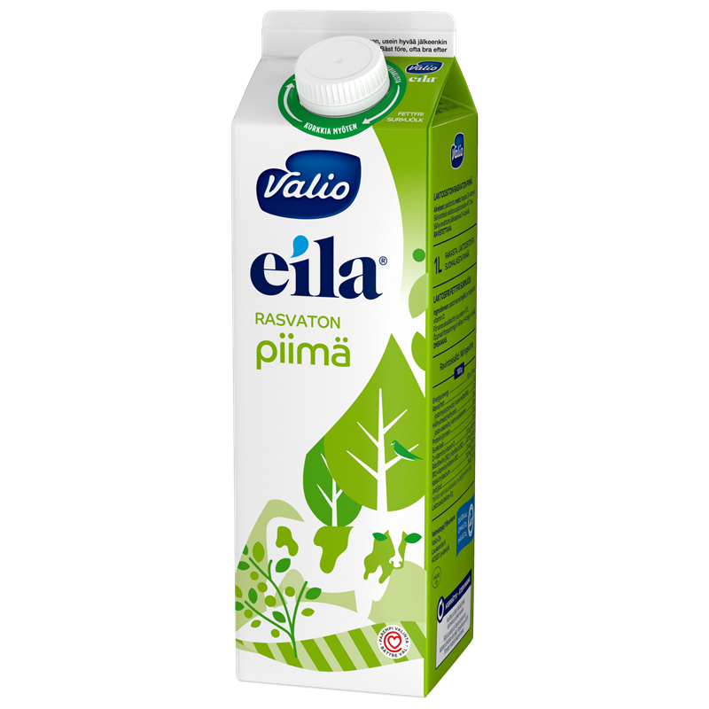 Valio Eila® rasvaton piimä 1 l laktoositon