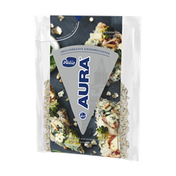Valio AURA® e150 g murennettu sinihomejuusto