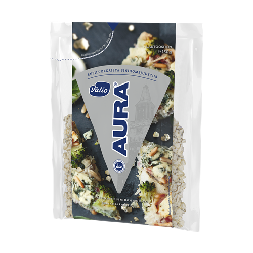 Valio AURA® sinihomejuusto murennettu e150 g