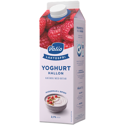 Valio Laktosfri yoghurt hallon 1000 g