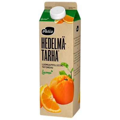 Valio Hedelmätarha® luomuappelsiinitäysmehu 1 l
