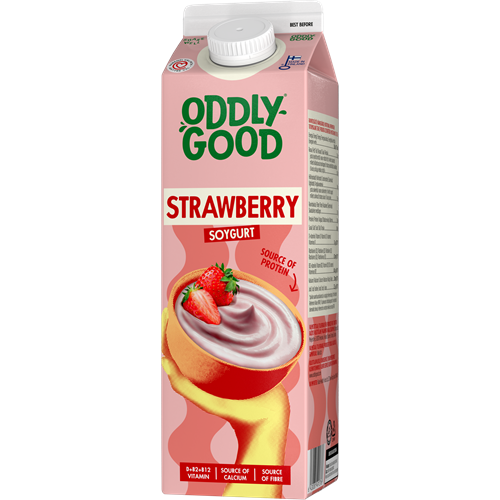 Oddlygood® Soygurt 1 kg jordgubb