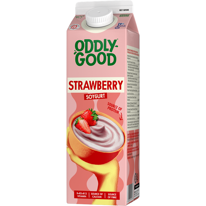 Oddlygood® Soygurt 1 kg jordgubb