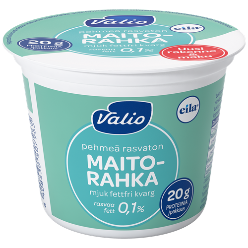 Valio pehmeä maitorahka maustamaton laktoositon 200 g
