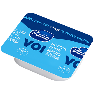 Valio voi vähemmän suolaa 6 g annospakkaus