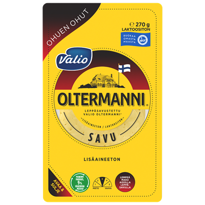Valio Oltermanni® Savu ohuen ohut kermajuustoviipale e270 g