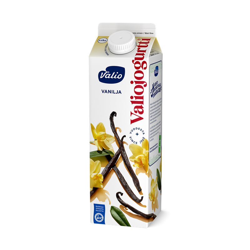 Valiojogurtti® 1 kg vanilja laktoositon