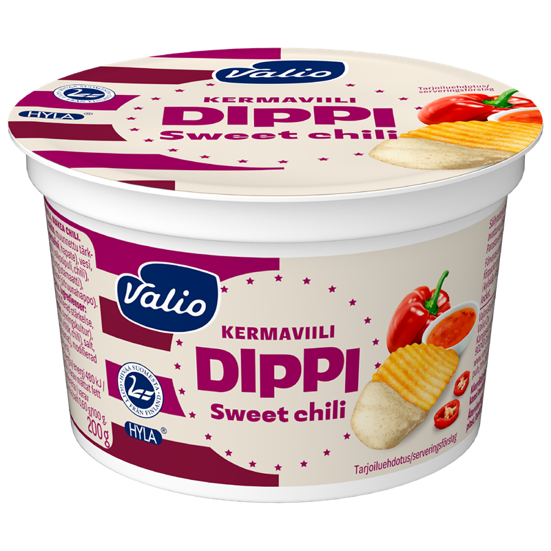 Valio kermaviilidippi Sweet chili HYLA® 200 g