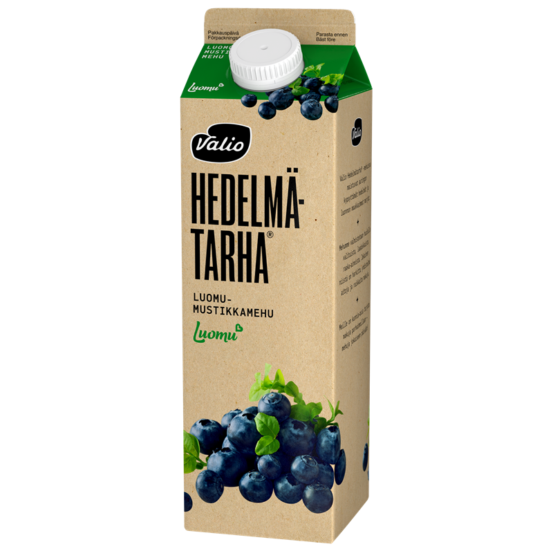 Valio Hedelmätarha® luomumustikkamehu 1 l