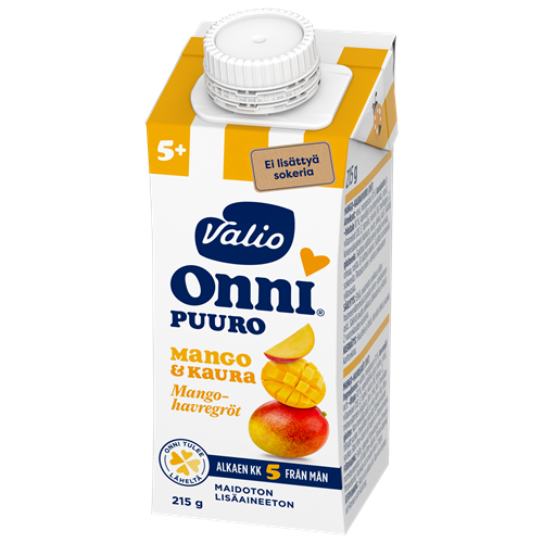 Valio Onni® mango-kaurapuuro 215 g UHT (alk 5 kk)