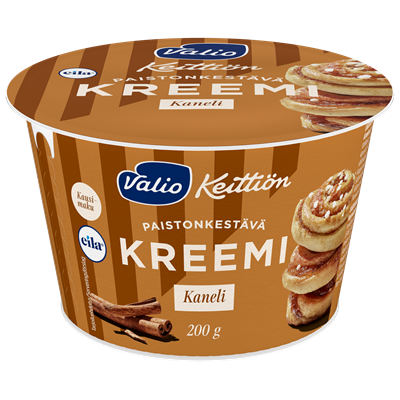 Valio Keittiön kanelikreemi laktoositon 200 g