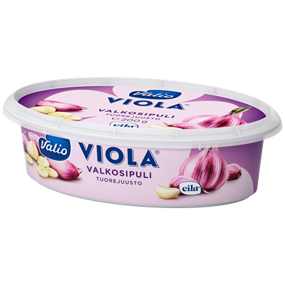 Valio Viola® e200 g valkosipuli tuorejuusto laktoositon