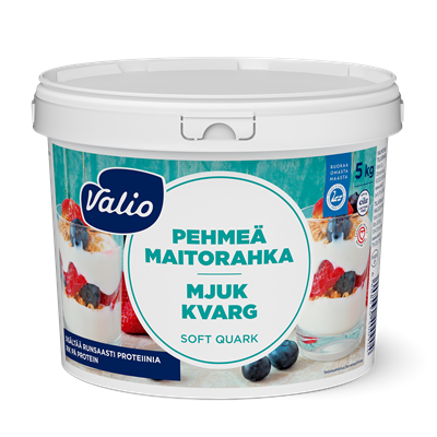 Valio pehmeä maitorahka laktoositon 5 kg