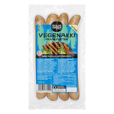 Valio Gold&Green® Vegenakki Frankfurter 220 g
