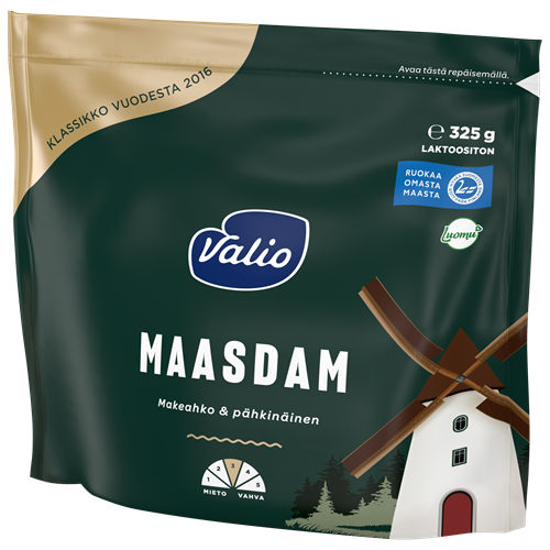 Valio Maasdam luomujuusto e325 g