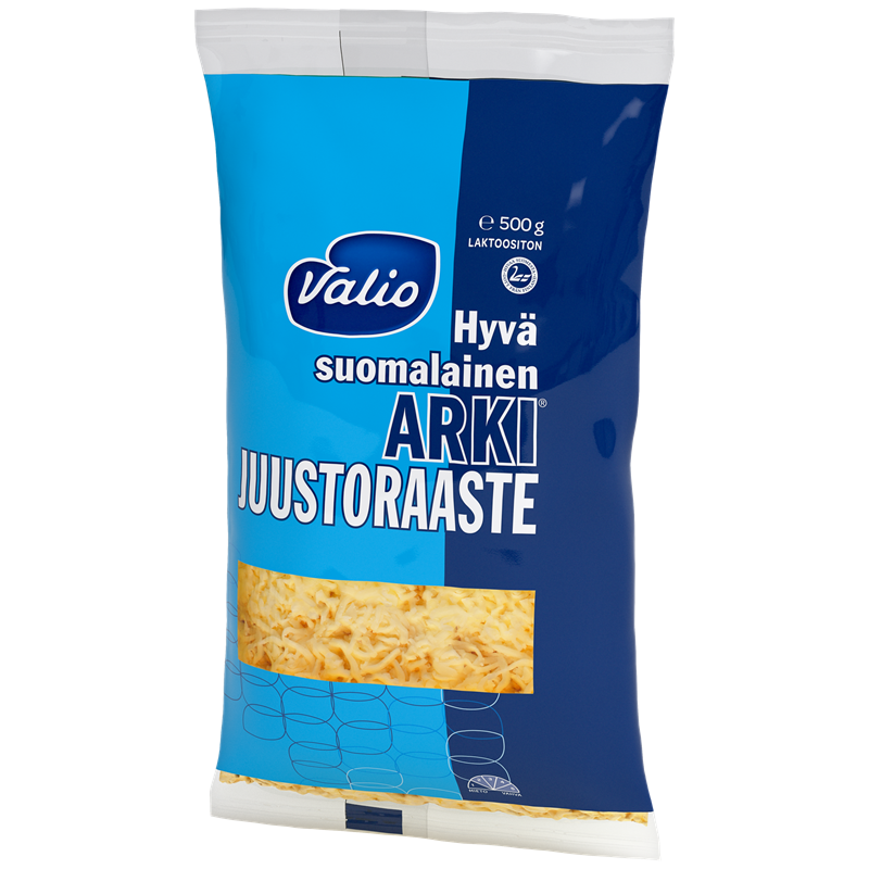 Valio Hyvä suomalainen Arki® juustoraaste e500 g
