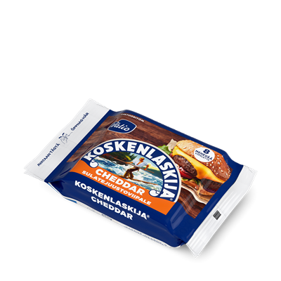 Valio Koskenlaskija® cheddar sulatejuustoviipale laktoositon e200 g