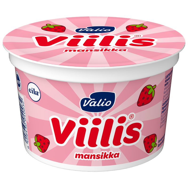 Valio Viilis® mansikka laktoositon 200 g