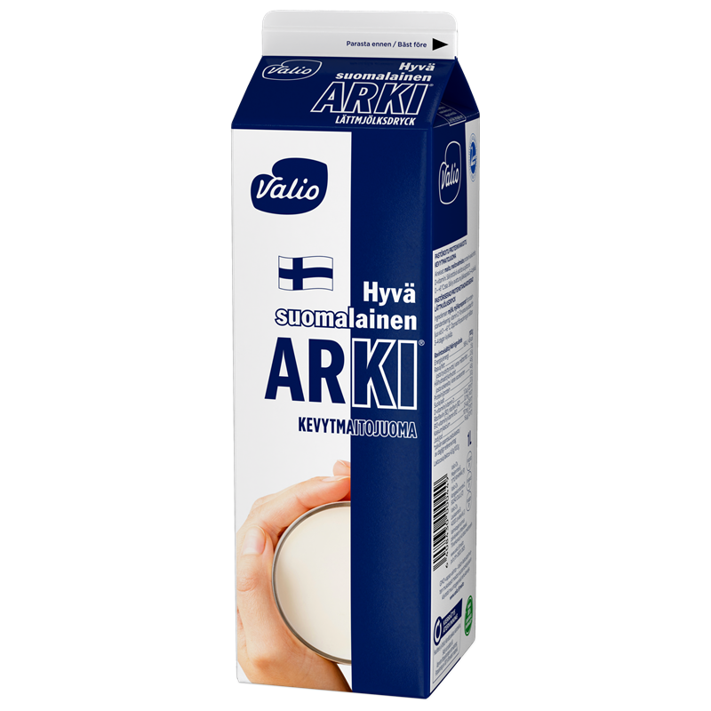 Valio Hyvä suomalainen Arki® kevytmaitojuoma 1 l