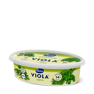 Valio Viola® yrtti tuorejuusto laktoositon e200 g