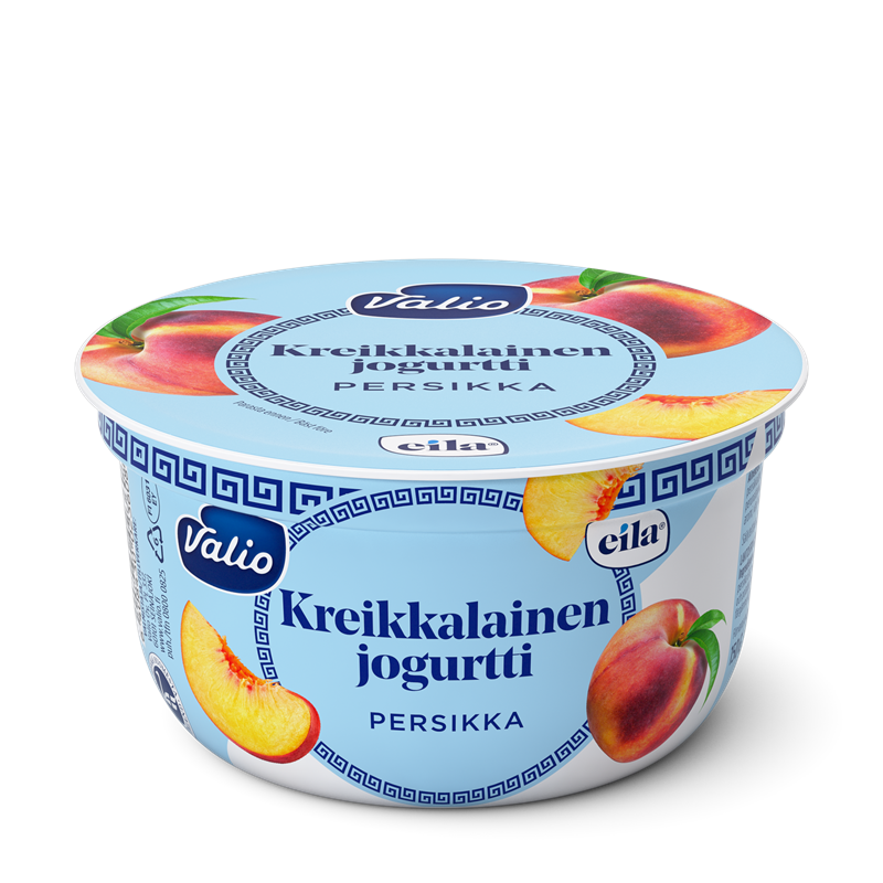 Valio kreikkalainen jogurtti persikka laktoositon 150 g