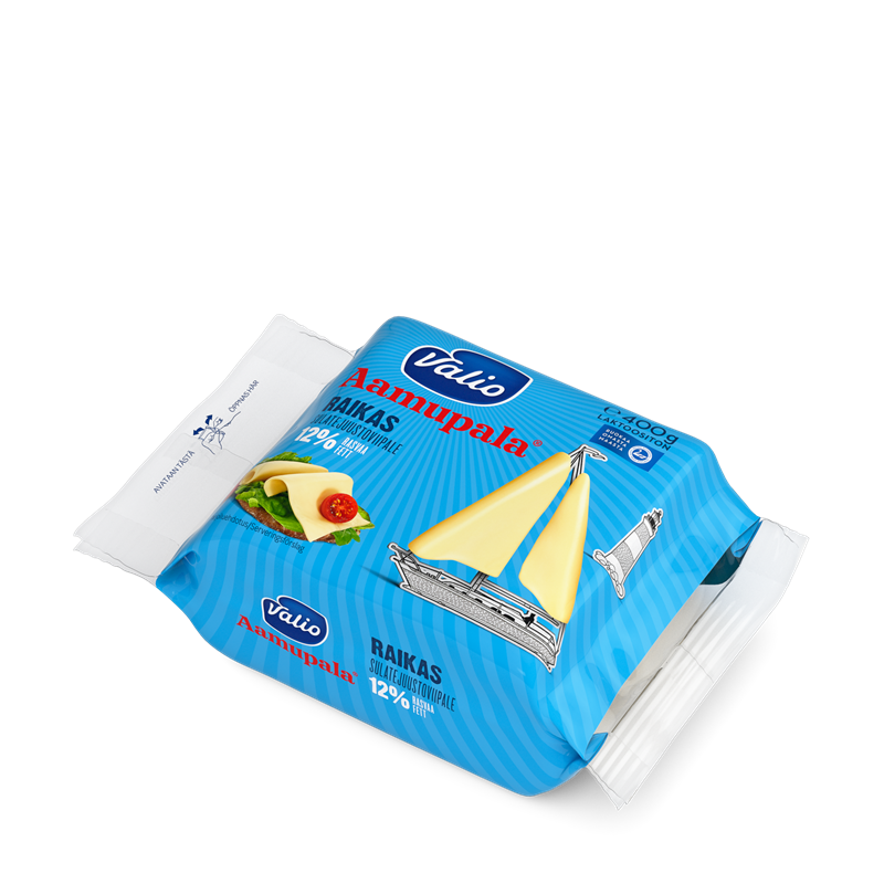 Valio Aamupala® raikas 12 % sulatejuustoviipale laktoositon e400 g