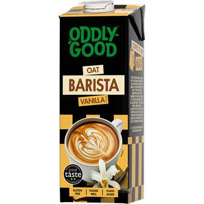 Oddlygood® Barista kaurajuoma 1 l vanilja UHT gluteeniton
