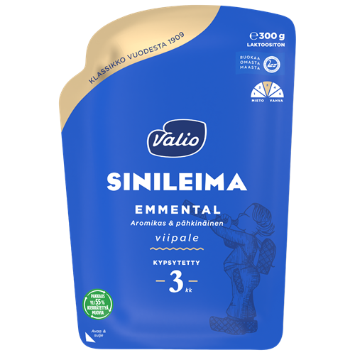 Valio Sinileima emmental juustoviipale e300 g