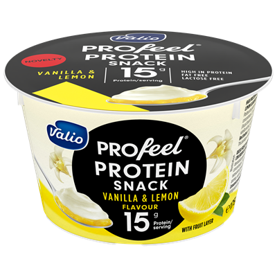 Valio PROfeel®️ Protein Quark Dúo Vainilla-Limón 175 g