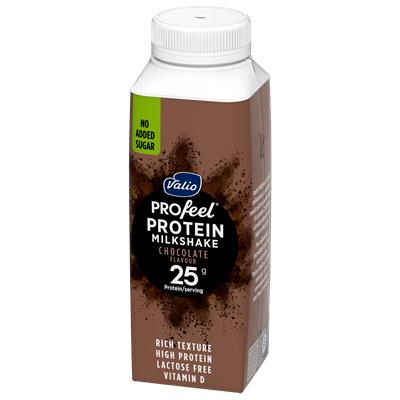 Valio PROfeel® Protein wysokobiałkowy milkshake czekoladowy 250 ml