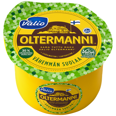 Valio Oltermanni® Vähemmän suolaa ValSa® kermajuusto e900 g